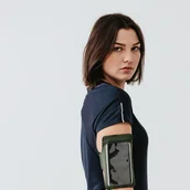 Etui i futerały do telefonów - KALENJI Opaska Na Telefon Do Biegania - miniaturka - grafika 1