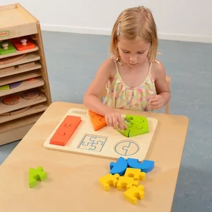 Masterkidz Drewniane Puzzle Dla Dzieci Nauka Kształtów Figury Geometryczne Masterkidz ME03737 - Zabawki interaktywne dla dzieci - miniaturka - grafika 11