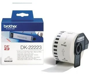 Zamiennik Brother ta$114ma ci$115gła DK-22223 50mm x 30,48m - Taśmy do drukarek barwiące - miniaturka - grafika 4