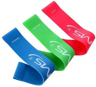 HMS GU04 SLIM SET ZESTAW GUM DO ĆWICZEŃ 17-33-103 - Gumy, taśmy, ekspandery - miniaturka - grafika 7