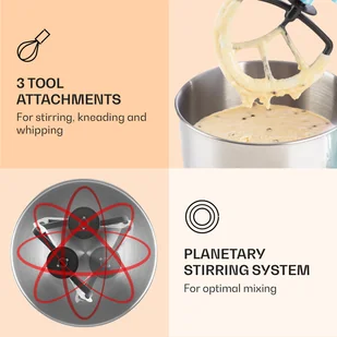 Klarstein Bella Elegance TK2-BellaEleganceP Niebieski - Roboty kuchenne - miniaturka - grafika 4