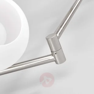 Lampenwelt ELAINA - lampa sufitowa LED, 6-pkt., matowy nikiel - Lampy sufitowe - miniaturka - grafika 5