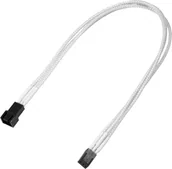 Kable komputerowe i do monitorów - Nanoxia Kabel zasilający 3-Pin Molex przedłużacz 30cm white - 900400017 - miniaturka - grafika 1