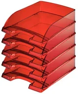 Półki łazienkowe - Leitz Plus kuwety na dokumenty, wysokość 7 cm, zestaw 5 sztuk 52260028 - miniaturka - grafika 1