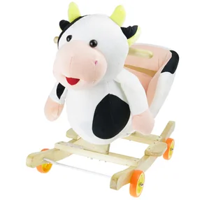 KinderSafe Bujak dla dzieci Krówka JEŹDZIK KINDERSAFE EH-16 s-606-uniw - Zabawki na biegunach - miniaturka - grafika 7