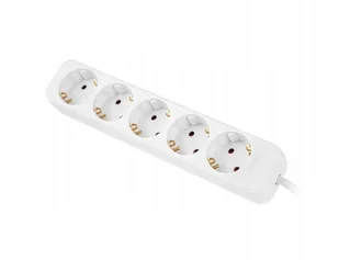 LANBERG Listwa przedluzacz 1.5m 5X230v b PS0-05F-0150-W - Listwy zasilające - miniaturka - grafika 3