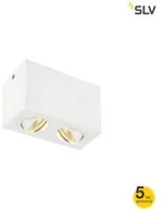 Oprawy, klosze i abażury - SLV SPOTLINE Triledo podwójna biała LED 1002008 - miniaturka - grafika 1