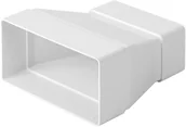 Rury i kanały wentylacyjne - Redukcja Łącznik Przekrojów 60x204/60x120 KP204-29 - miniaturka - grafika 1