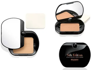 Bourjois Bourjois Silk Edition Puder Kompaktowy 52 Vanilla 9g - Bronzery i konturowanie twarzy - miniaturka - grafika 2