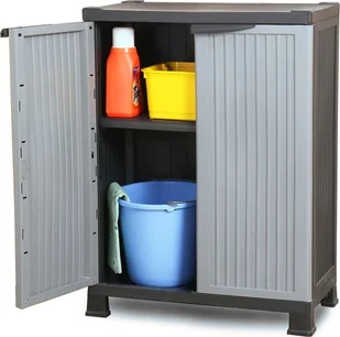 vidaXL Szafka plastikowa, 68x39x92 cm - Szafki do salonu - miniaturka - grafika 2