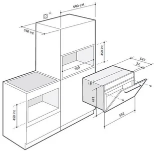 Piekarnik do zabudowy De Dietrich DKR7580X - Piekarniki do zabudowy - miniaturka - grafika 2