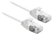 Kable miedziane - Roline UTP Patch Cord CAT6A LSOH Slim White 3.0M 21.15.0983 - miniaturka - grafika 1