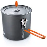 GSI Garnek turystyczny, Halulite, szaro-pomarańczowy, 1,8 l - Akcesoria turystyczne - miniaturka - grafika 3