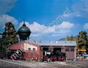 Kolejki i akcesoria - Faller Lokomotywownia wachlarzowa Faller 120177 - miniaturka - grafika 1