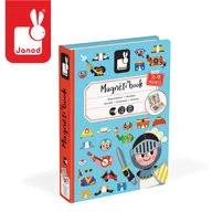 Janod Magnetyczna układanka Kostiumy Chłopiec Magnetibook, solution_bc3700217327194 - Układanki dla dzieci - miniaturka - grafika 4