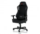 Fotele gamingowe - Nitro Concepts Nitro Concepts X1000 Czarny - miniaturka - grafika 1