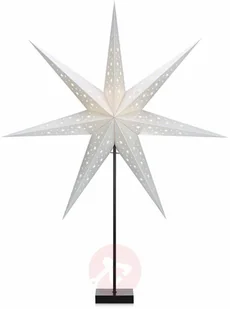 Markslojd Stojąca gwiazda Solvalla wysokość 100 cm srebrna - Ozdoby bożonarodzeniowe - miniaturka - grafika 2