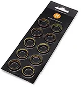 Chłodzenie wodne - EK Water Blocks EK-Torque HDC 16 Farbring - opakowanie 10 sztuk, złoty 3831109816455 - miniaturka - grafika 1