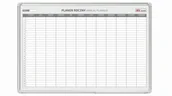 Planery - Allboards Planer ROCZNY suchościeralny magnetyczny 120x90 cm PL129Y - miniaturka - grafika 1