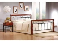 Łóżka - Halmar Łóżko VERONICA Czereśnia antyczna + czarny, 160x200 cm V-CH-VERONICA_160CM-LOZ - miniaturka - grafika 1