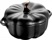 Brytfanny - Staub SPECIAL COCOTTE NACZYNIE ŻAROODPORNE DYNIA 500 ML CZARNY CERAMIKA 40508-548-0 - miniaturka - grafika 1