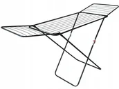 Suszarki na ubrania - Suszarka na pranie domowa do ubrań domu Antracyt - miniaturka - grafika 1