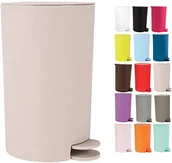 Koszyki łazienkowe - MSV Osaki śmietnik łazienkowy, beżowy, 30 x 20 x 15 cm 141778 - miniaturka - grafika 1