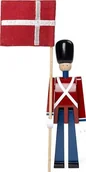 Figurki dekoracyjne - Kay Bojesen Figurka Kay Bojesen Bearer żołnierzyk z flagą 18,5 cm 39226 - miniaturka - grafika 1