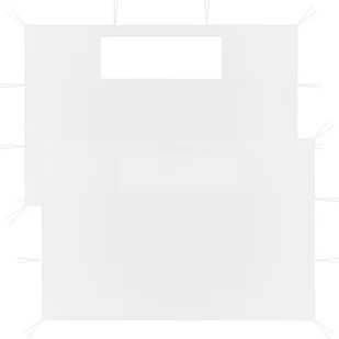 VidaXL Ścianki do altany, z oknami, 2 szt., białe! 3070420 VidaXL - Pawilony ogrodowe - miniaturka - grafika 2