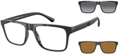 Okulary przeciwsłoneczne - Emporio Armani Okulary Przeciwsłoneczne EA 4115 50171W - miniaturka - grafika 1