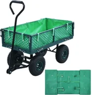 Pozostałe akcesoria do uprawy roślin - vidaXL Wyściółka do wózka ogrodowego, zielona, tkanina vidaXL - miniaturka - grafika 1