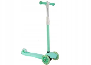 LED Hulajnoga Model 988 Czarno-Zielona - Hulajnogi - miniaturka - grafika 2