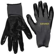 Rękawice robocze - Stanley Sticky nitryle Gripper, 1 sztuki, L, czarna, sy580l - miniaturka - grafika 1