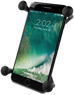 RAM Mount Uniwersalny uchwyt X-Grip IV do Apple iPhone 7 Plus & 8 Plus montowany do ramy kierownicy RAM-B-149Z-UN10Uip78p - Uchwyty samochodowe do telefonów - miniaturka - grafika 4