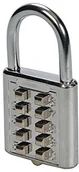 Kłódki - Silverline 960640 cyfrowa kłódka szyfrowa, z możliwością kombinacji 10 cyfr, 38 mm 960640 - miniaturka - grafika 1