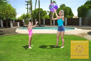 Bestway 31036 PIŁKA PLAŻOWA 51cm ŻÓŁTA - Materace dmuchane i koła do pływania - miniaturka - grafika 3
