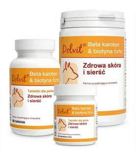 Dolfos Dolvit Beta Karoten&Biotyna Forte proszek 1kg - Suplementy i witaminy dla psów - miniaturka - grafika 3