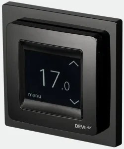 Devi Termostat z ekranem dotykowym - reg Touch (wersja czarna) 140F1069 - Regulatory i termostaty - miniaturka - grafika 2