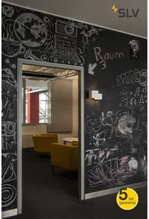 Spotline SLV PLASTRA WL CUBES wewnętrzna oprawa ścienna natynkowa QT14 biała 1004733 - Lampy ścienne - miniaturka - grafika 6
