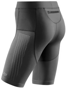 CEP CEP Spodenki kompresyjne męskie RUN SHORT 3.0 czarne - Spodnie sportowe męskie - miniaturka - grafika 2