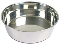 Sprzęt podróżny i transportery dla psów - TRIXIE TRIXIE Miska metalowa z gumową podstawą 1 l/17cm - miniaturka - grafika 1