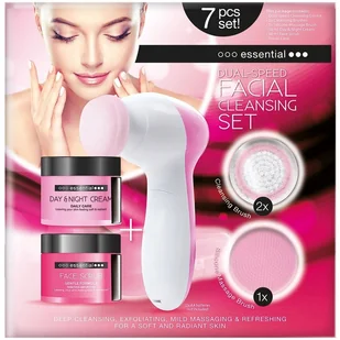 Zestaw Do Oczyszczania Twarzy+krem I Peeling - Pozostałe urządzenia kosmetyczne - miniaturka - grafika 3