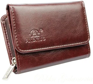 Andrus Portfel Damski (PL) 12 cm Suwak Skóra Włoska - Portfele - miniaturka - grafika 8