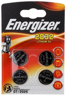 Energizer Bateria litowa BAT-CR2032*P4 opakowanie 4 sztuki BAT-CR2032*P4 - Baterie i akcesoria - miniaturka - grafika 3
