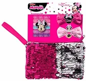 Notesy i bloczki - Mickey Mouse Minnie - zestaw Accessori Per Capelli E Borsettina Con Pailettes Magiche (1 akcesoria) - miniaturka - grafika 1