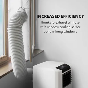 Klarstein Max Breeze Smart, mobilna klimatyzacja, 15000 BTU/h (4,4 kW), EEC A ACO15-MaxBreeze15KW - Klimatyzatory - miniaturka - grafika 17