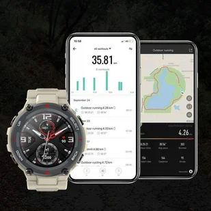 AMAZFIT T-Rex Khaki - Smartwatch - miniaturka - grafika 9