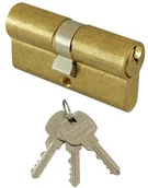 Zamki i wkładki - Gerda Wkładka bębenkowa E1 77 36 / 41 mosiądz - miniaturka - grafika 1