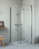 Kabiny prysznicowe - Radaway ESSENZA NEW KDJ-B 100 prawe 75 wys. 202 cm szkło przejrzyste 385083-01-01R/384049-01-01 - miniaturka - grafika 1