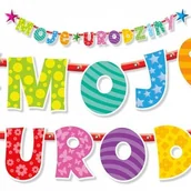Dekoracje sali - DP Baner urodzinowy "Moje Urodziny" - 250 cm - 1 szt. BR11 - miniaturka - grafika 1